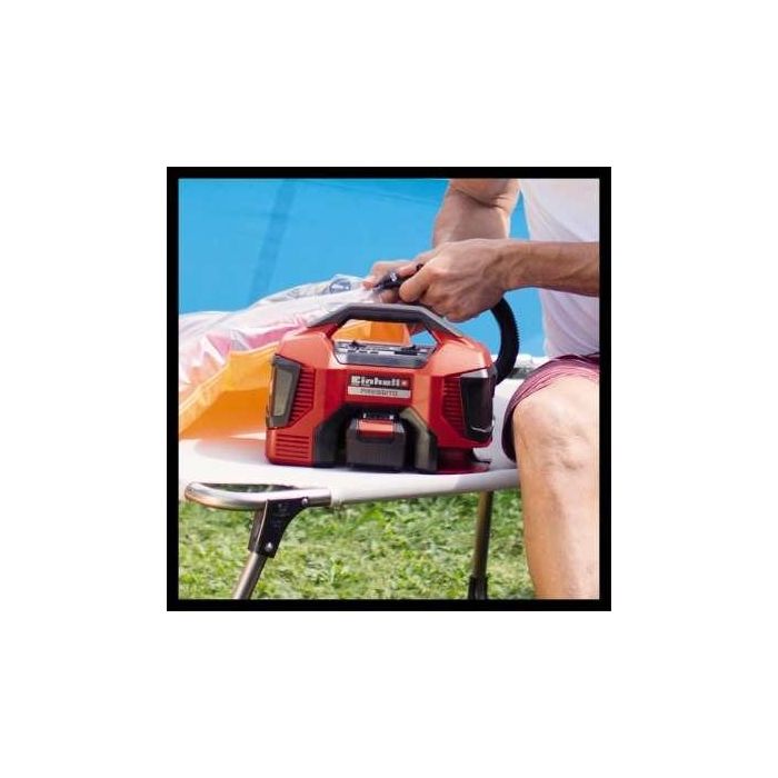 Einhell 4020460 Hybrid-Kompressor, 21 l/min, 11 bar, 90 W, 2,11 kg, Negro/Rojo 13 Einhell 4020460 Hybrid-Kompressor, 21 l/min, 11 bar, 90 W, 2,11 kg, Negro/Rojo 13