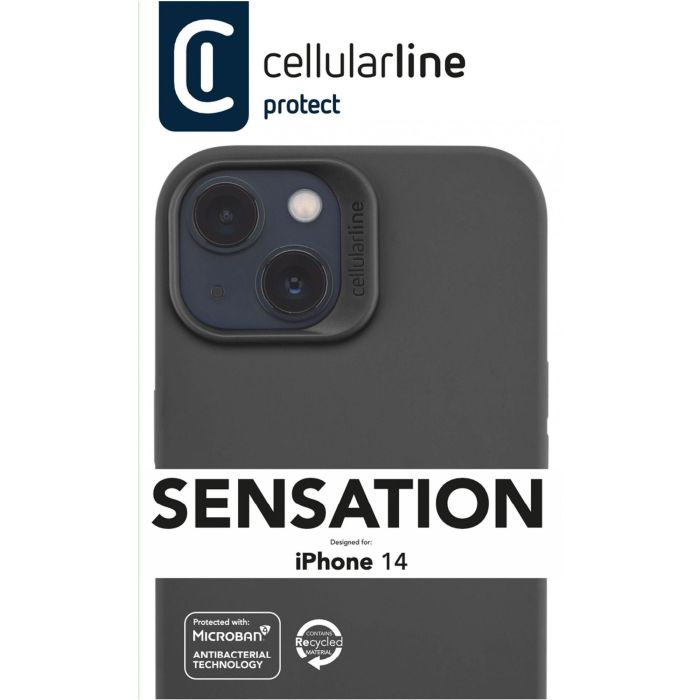 Cellularline Case SENSATION f. iPhone 14. Black 3