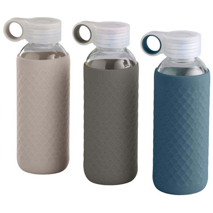 Botella 450 Ml Vidrio-Silicona Day 3 Botella 450 Ml Vidrio-Silicona Day 3