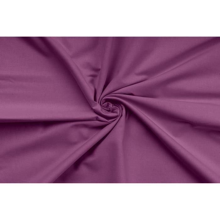 Juego de cama ASI8684282553953 - 1 funda nórdica 220x240 cm + 2 fundas de almohada 60x60 cm - 100% algodón reforzado - Morado 3 Juego de cama ASI8684282553953 - 1 funda nórdica 220x240 cm + 2 fundas de almohada 60x60 cm - 100% algodón reforzado - Morado 3