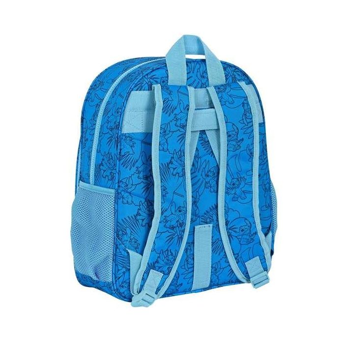 Mochila junior adapt.carro stitch 32x38x12cm 1