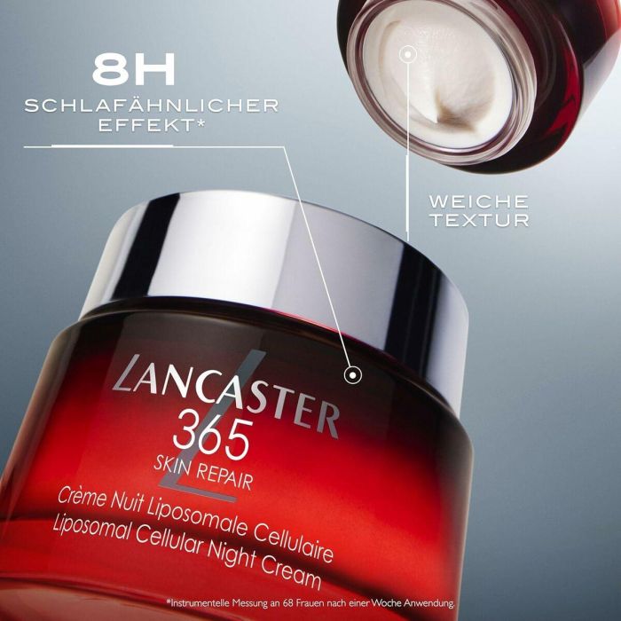 Lancaster 365 SKIN REPAIR Night Cream Antiarrugas y Antiedad Reparación Profunda para Rostro 50 ml 4