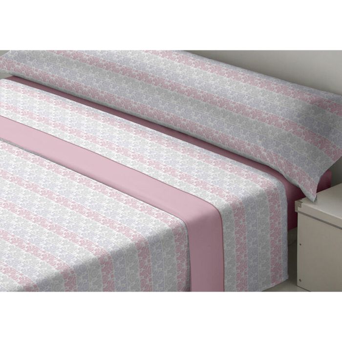 Juego de Sábanas Tejidos Reina SEDALINA KENT Rosa Cama de 120