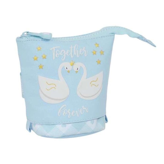 Estuche Cubilete Glow Lab Cisnes Azul claro 8 x 19 x 6 cm 5 Estuche Cubilete Glow Lab Cisnes Azul claro 8 x 19 x 6 cm 5