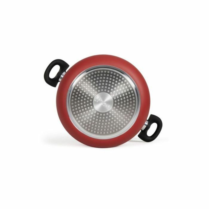 Livoo Horno Holandés MEP151R 28 cm Antiadherente sin PFOA ni PFOS, Mangos de Silicona, Apto para Inducción 2