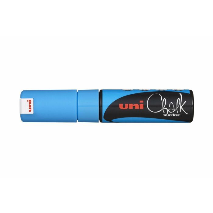 Rotuladores de tiza líquida Uni-Ball PWE-8K Azul Azul claro (6 Piezas) (6 Unidades) 3 Rotuladores de tiza líquida Uni-Ball PWE-8K Azul Azul claro (6 Piezas) (6 Unidades) 3