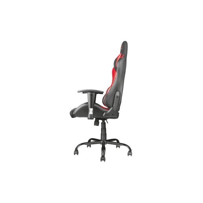 SILLA GAMER TRUST GAMING GXT 707R RED - GIRATORIA 360º - CILINDRO GAS CLASE 4 - ASIENTO RECLINABLE - BASTIDOR METÁLICO - PESO MÁX. 150KG 2
