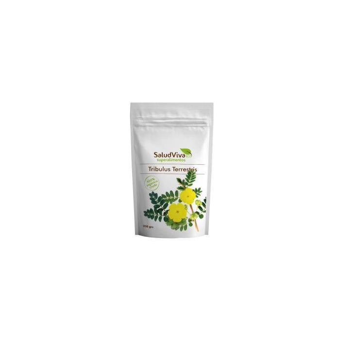 SALUD VIVA Tribulus Terrestris Polvo Bio 250g - Suplemento Vegano Afrodisíaco y Tónico Natural