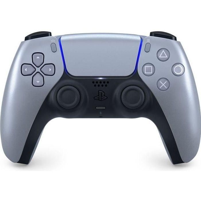Sony PS5DSDESILVER Mando Inalámbrico Oficial DualSense para PlayStation 5 (PS5), Colección Tierra Profunda - Color Plata de ley 0 Sony PS5DSDESILVER Mando Inalámbrico Oficial DualSense para PlayStation 5 (PS5), Colección Tierra Profunda - Color Plata de ley 0