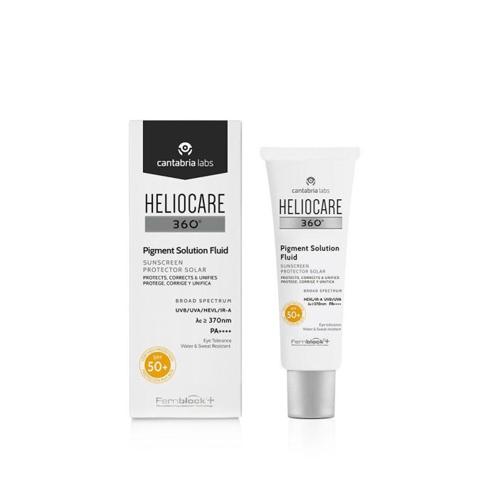 Heliocare 360° Protector Solar Solución Pigmentaria Fluida SPF50+ 50 ml para Hiperpigmentación 1