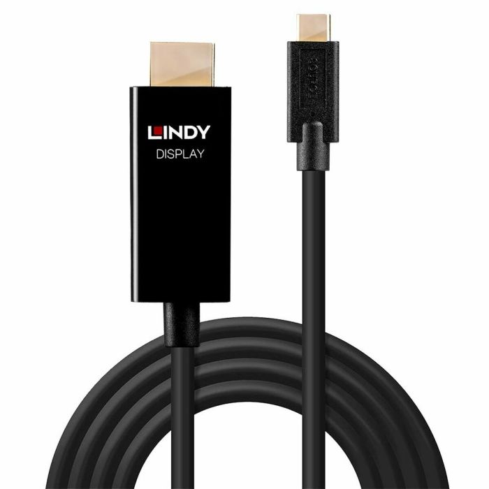 Adaptador USB-C a HDMI LINDY 43292-LND 2 m 1