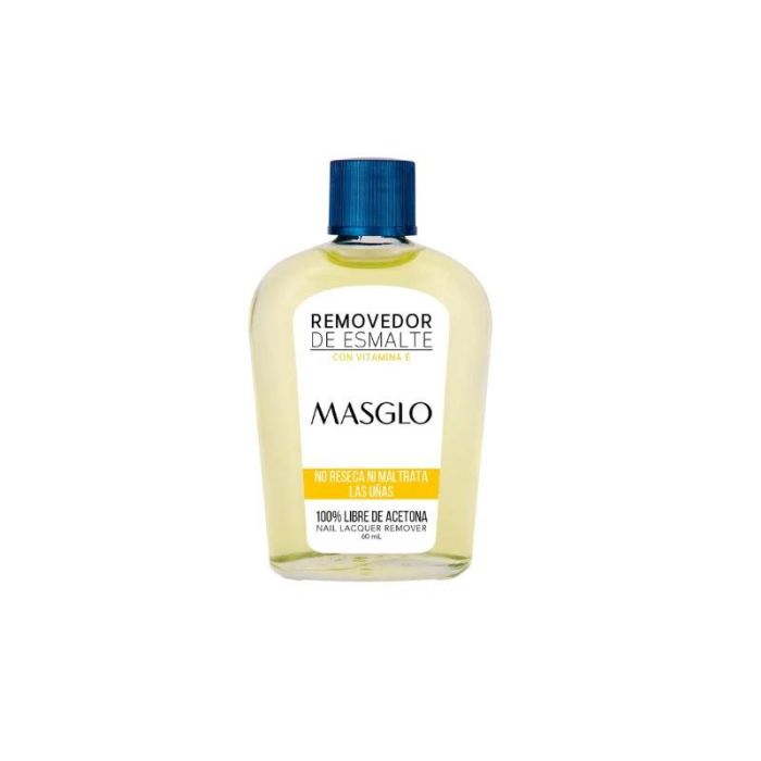 Removedor De Esmalte Vitamina E 60 mL Masglo