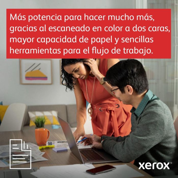 Xerox VersaLink C625V-DN - Impresora Multifunción Láser Color, 50 ppm, Escáner ADF 100 hojas, Pantalla Táctil 7", AirPrint, Hasta 2850 hojas Xerox VersaLink C625V-DN - Impresora Multifunción Láser Color, 50 ppm, Escáner ADF 100 hojas, Pantalla Táctil 7", AirPrint, Hasta 2850 hojas