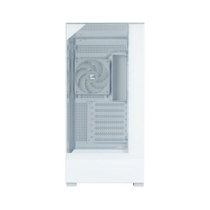 Zalman P40 Prism White Midi Tower PC, Caja de ordenador Blanco, Panel de vidrio templado, Iluminación RGB 10