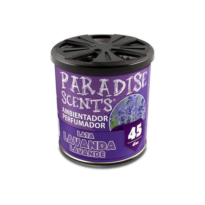 Paradise PER80132 Ambientador Perfumador en Lata Gel Aroma Lavanda 100g duración 45 días 1 Paradise PER80132 Ambientador Perfumador en Lata Gel Aroma Lavanda 100g duración 45 días 1