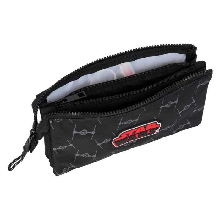 Portatodo Doble Star Wars The fighter Negro 22 x 12 x 3 cm 1 Portatodo Doble Star Wars The fighter Negro 22 x 12 x 3 cm 1
