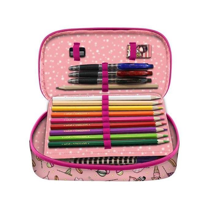 Plumier Gorjuss Carousel Salmón (45 Piezas) 2