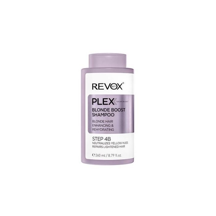 Revox B77 Plex Blonde Boost Shampoo, Step 4B, 260 mL Revox B77