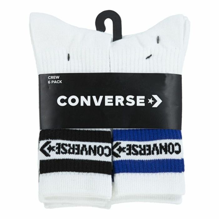Calcetines Converse Wordmark Crew Blanco (5-7 Años) 3 Calcetines Converse Wordmark Crew Blanco (5-7 Años) 3