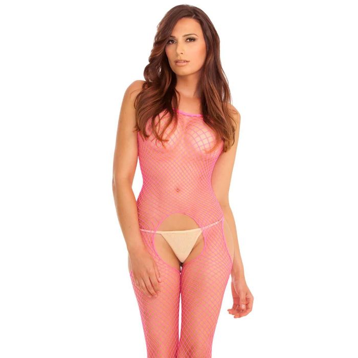 Malla de cuerpo René Rofé Rosa (Talla única) 5