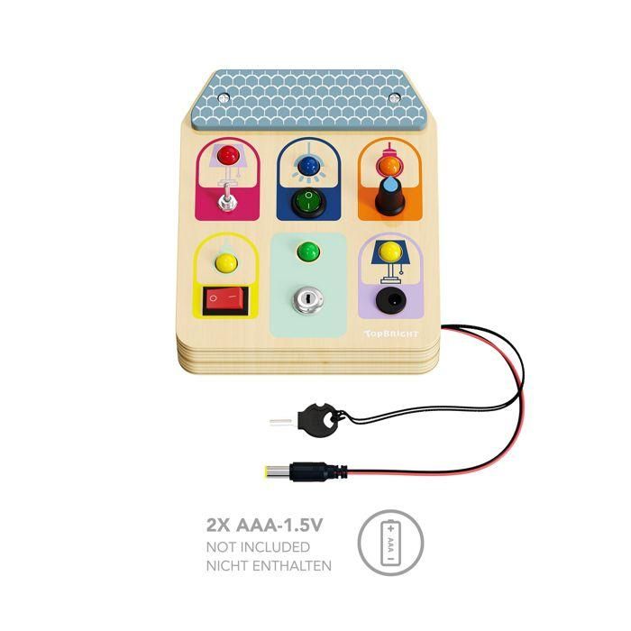 Tablero de Ocupado - TOPBRIGHT - Interruptor de luz - 3 botones - Pulsador - Interior 1