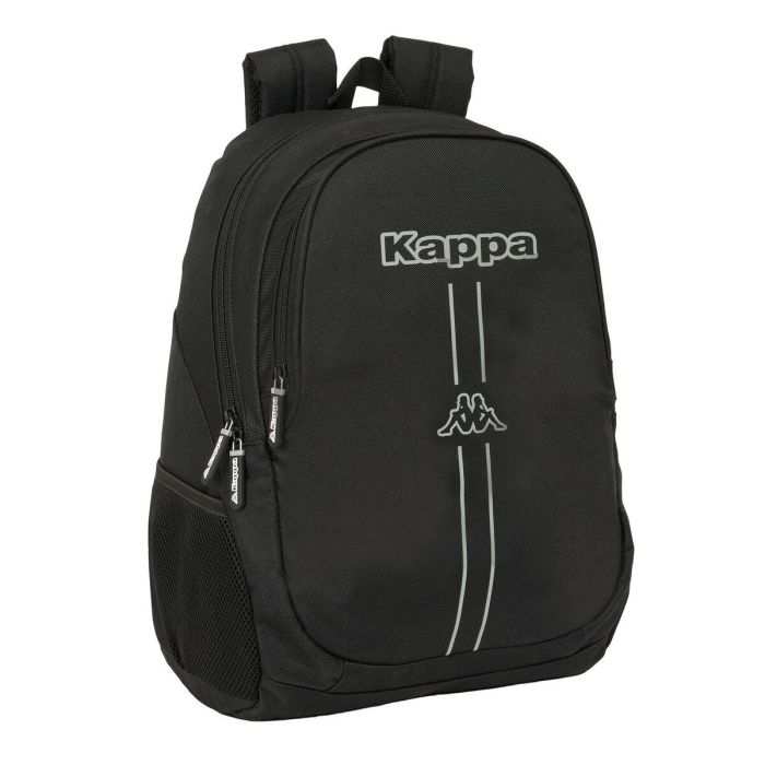 Mochila Escolar Kappa Dark Negro 32 x 44 x 16 cm