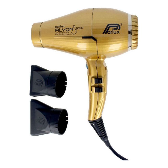 Parlux Alyon Secador de Pelo Profesional 2250W, Motor Larga Duración, 2 Vel/4 Temp, Golpe Frío, Ligero y Ergonómico, Color Oro 1 Parlux Alyon Secador de Pelo Profesional 2250W, Motor Larga Duración, 2 Vel/4 Temp, Golpe Frío, Ligero y Ergonómico, Color Oro 1