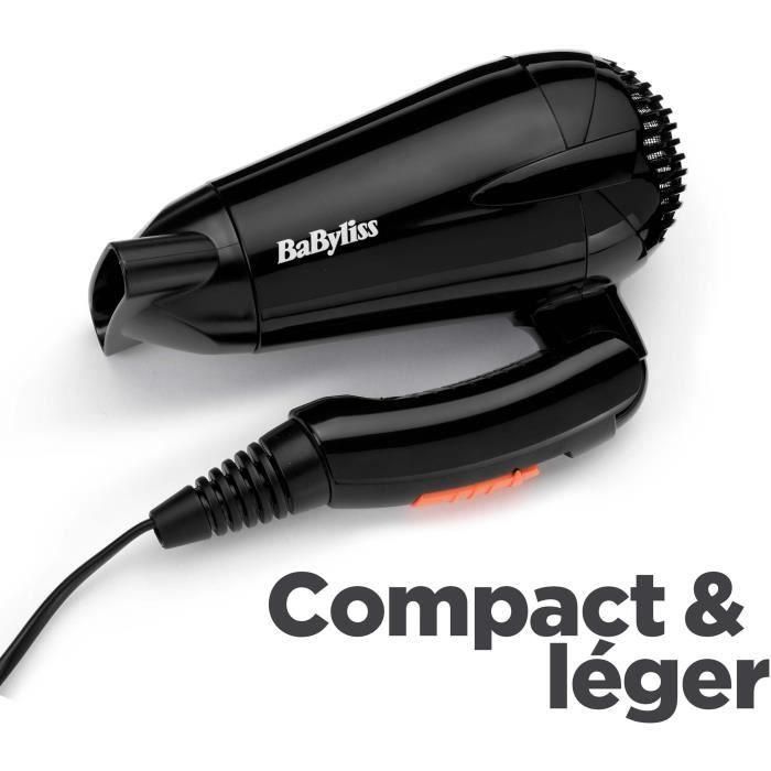 Babyliss Secador Viaje 5344E Dry 2000 3 Babyliss Secador Viaje 5344E Dry 2000 3