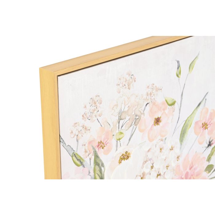 DKD Home Decor Cuadro Shabby Verde Multicolor 3.5 x 80 x 60 cm (2 Unidades) 1