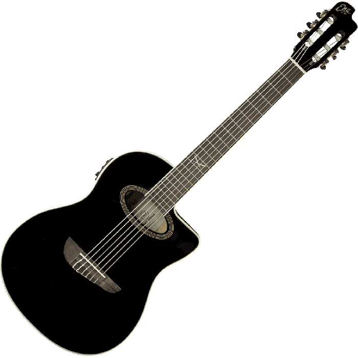Guitarra Nylon N100 Nxt A/E Cutaway - Negra 5 Guitarra Nylon N100 Nxt A/E Cutaway - Negra 5
