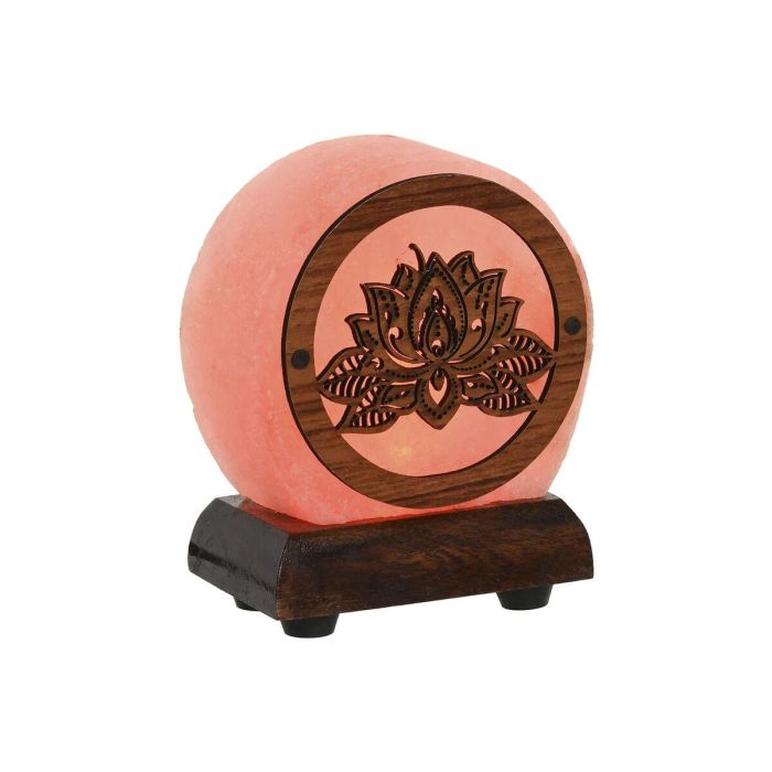 DKD Home Decor Lámpara de Sobremesa Árabe de Sal del Himalaya y Acacia Rosa Marrón LED 5.5 x 10.5 x 8.5 cm 3 DKD Home Decor Lámpara de Sobremesa Árabe de Sal del Himalaya y Acacia Rosa Marrón LED 5.5 x 10.5 x 8.5 cm 3