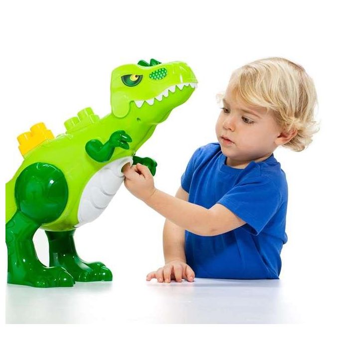Juego construccion dinosaurio bloques 30 piezas ¡electrónico con 4 sonidos! 6 Juego construccion dinosaurio bloques 30 piezas ¡electrónico con 4 sonidos! 6