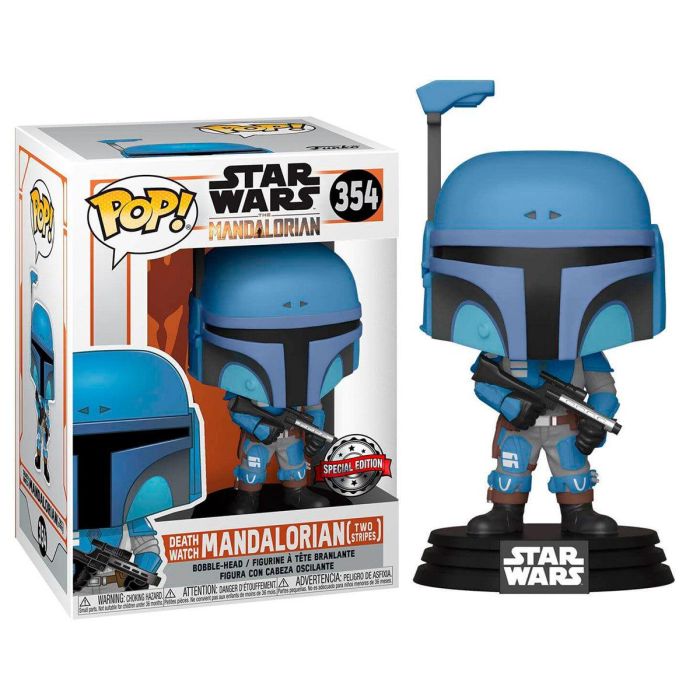 Funko POP Star Wars Mandalorian Death Watch Mandalorian Figura Vinilo 9cm