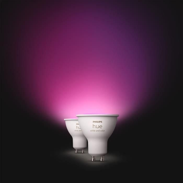 Bombillas LED conectadas de la marca PHILIPS, que ofrecen brillo ajustable y una amplia gama de colores. 1 Bombillas LED conectadas de la marca PHILIPS, que ofrecen brillo ajustable y una amplia gama de colores. 1