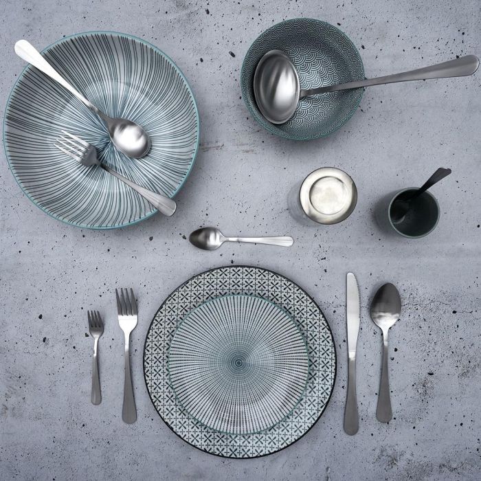 Home Deco Factory Cubertería 39 Piezas Acero Inoxidable 2