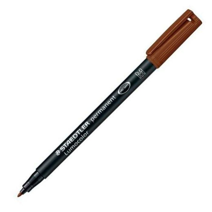 Rotulador permanente Staedtler Lumocolor 317-7 M Negro (10 Unidades) 1