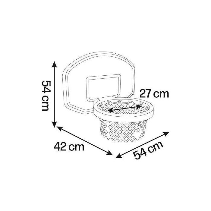 Smoby - Canasta de baloncesto - Accesorio tobogán Smoby - 3 en 1 - A partir de 3 años 5