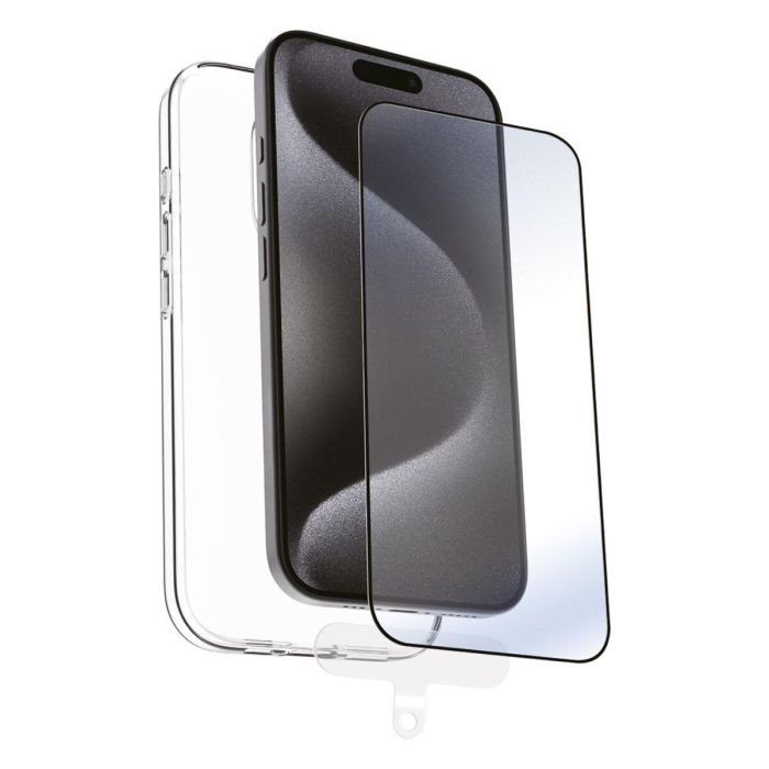 Muvit Funda Recycletek para Apple iPhone 16 con Protector de Pantalla y Kit de Limpieza Bio Sostenible 6
