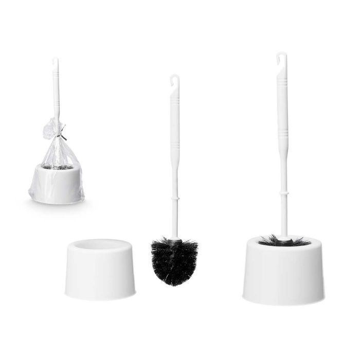 Escobillero Blanco Negro Berilo 11x34x11 cm - Plástico PP (24 Unidades) Escobillero Blanco Negro Berilo 11x34x11 cm - Plástico PP (24 Unidades)