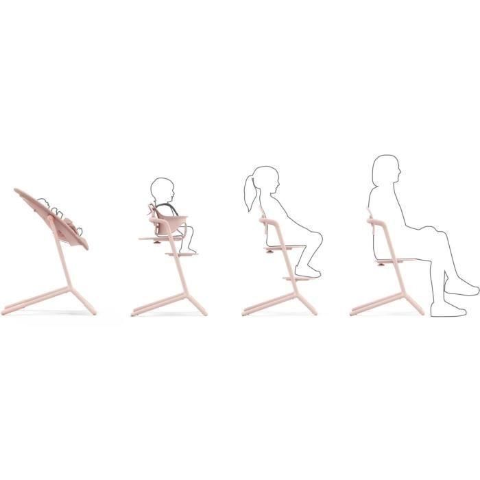 CYBEX - Trona escalable y ajustable Lemo 2 - Pearl Rose 2 CYBEX - Trona escalable y ajustable Lemo 2 - Pearl Rose 2