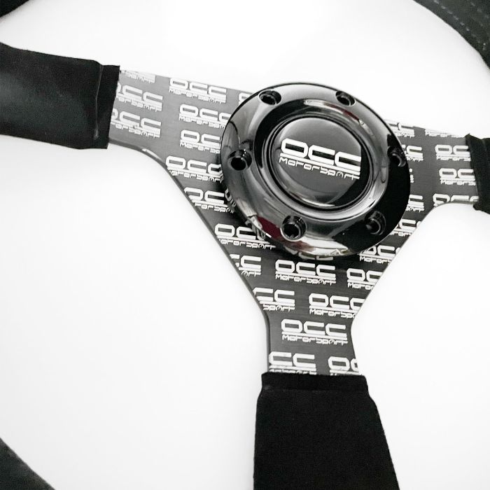Volante Racing OCC Motorsport OCCVOL015 Negro Cuero Ø 35 cm 3