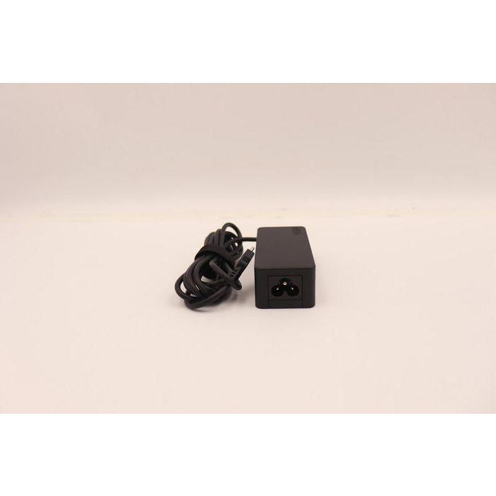 Lenovo AC adapter with 45W output, supports multiple voltage levels: 20V, 15V, 9V, and 5V, features 3 ports for connectivity. 2 Lenovo AC adapter with 45W output, supports multiple voltage levels: 20V, 15V, 9V, and 5V, features 3 ports for connectivity. 2