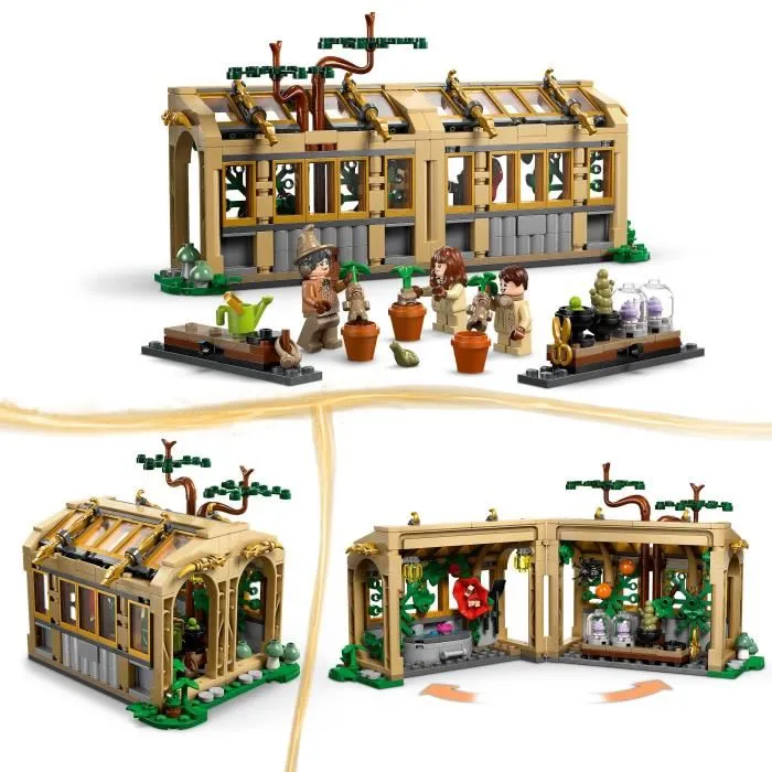 Lego Harry Potter 76445 Castillo de Hogwarts: Clase de Herbología Juguete para niños de 8 años 2
