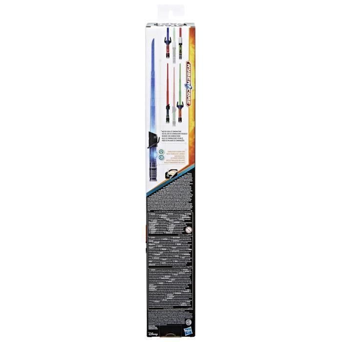 Sable láser electrónico Mandalorian Sable negro, Star Wars Lightsaber Forge Kyber Core, juguetes para niños, 4 años 1 Sable láser electrónico Mandalorian Sable negro, Star Wars Lightsaber Forge Kyber Core, juguetes para niños, 4 años 1