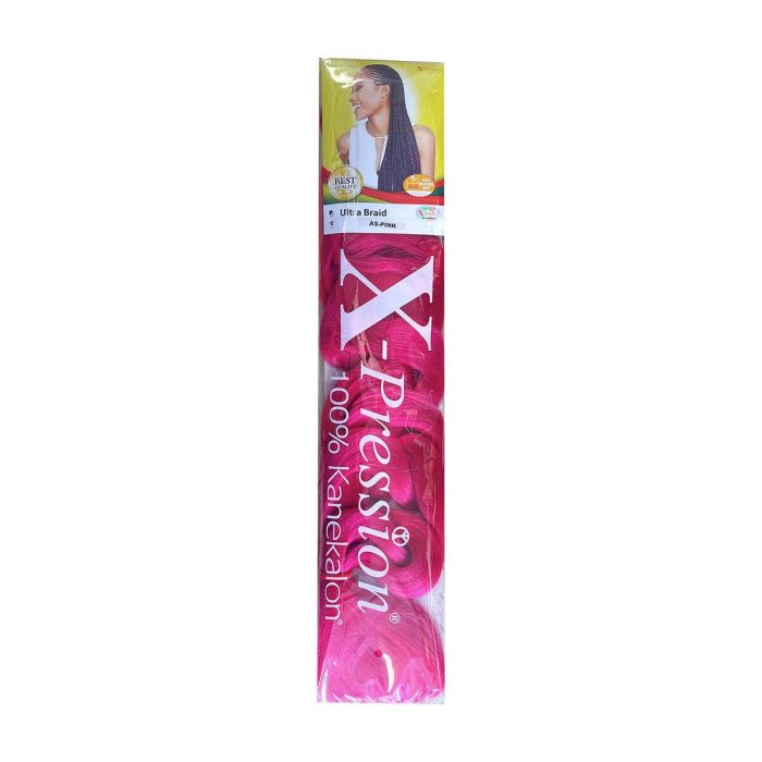 Extensiones para el Pelo X-Pression Pression As Rosa Sintético Extensiones para el Pelo X-Pression Pression As Rosa Sintético