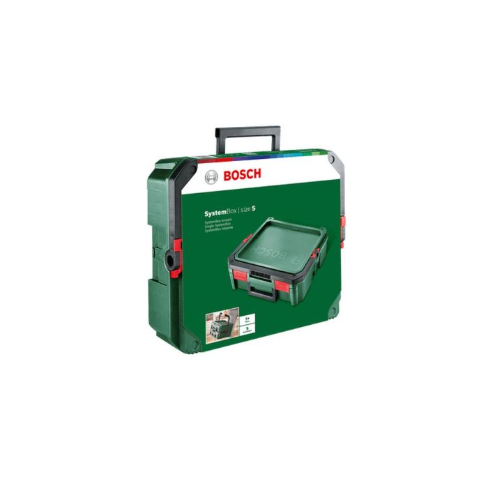 Bosch SystemBox Caja de Almacenamiento Vacía, Personalizable y Apilable, Ideal para Organizar Herramientas y Objetos Personales 6