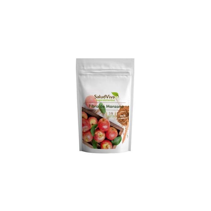 SALUD VIVA Fibra de Manzana Eco 125g | Suplemento Alimenticio Natural Alto Contenido en Fibra Sin Gluten
