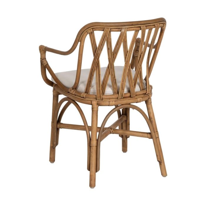 Sillón Natural Ratán Decoración 62 X 55 X 83 cm