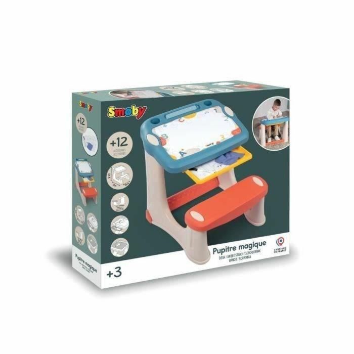 Smoby Atril Mágico SMOB420224 con 12 Accesorios Incluidos, A partir de 2 años 5