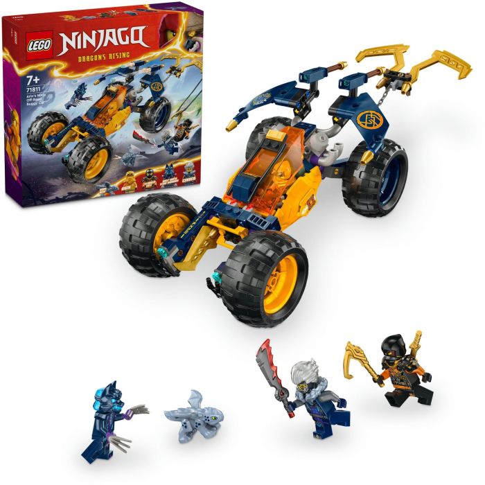 LEGO 71811 Buggy Todoterreno Ninja de Arin Ninjago, Amarillo, con 4 minifiguras y Riyu bebé - Temporada 2 14 LEGO 71811 Buggy Todoterreno Ninja de Arin Ninjago, Amarillo, con 4 minifiguras y Riyu bebé - Temporada 2 14